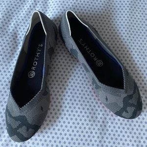 Grey Camouflage Rothys